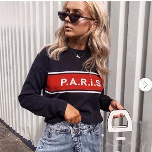 & Other Stories “Paris” cotton knit jumper